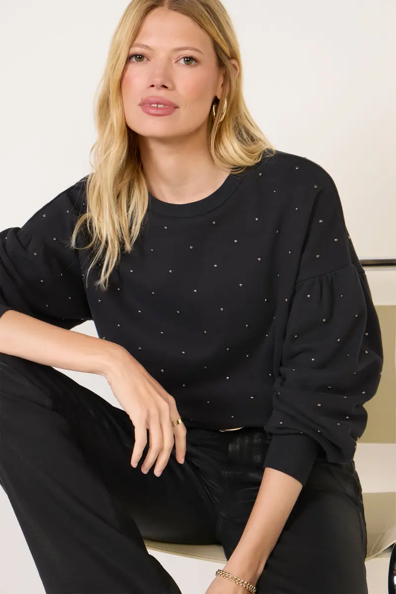 Women's Tori Studded Sweatshirt 1