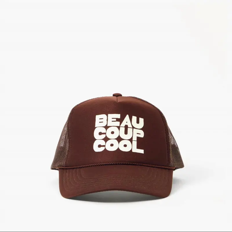 Women's Trucker Hat In Chocolate 1