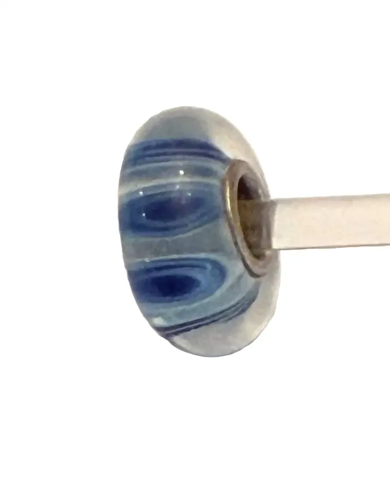 Women's Universal Unique Bead Charm In Blue/ White 1