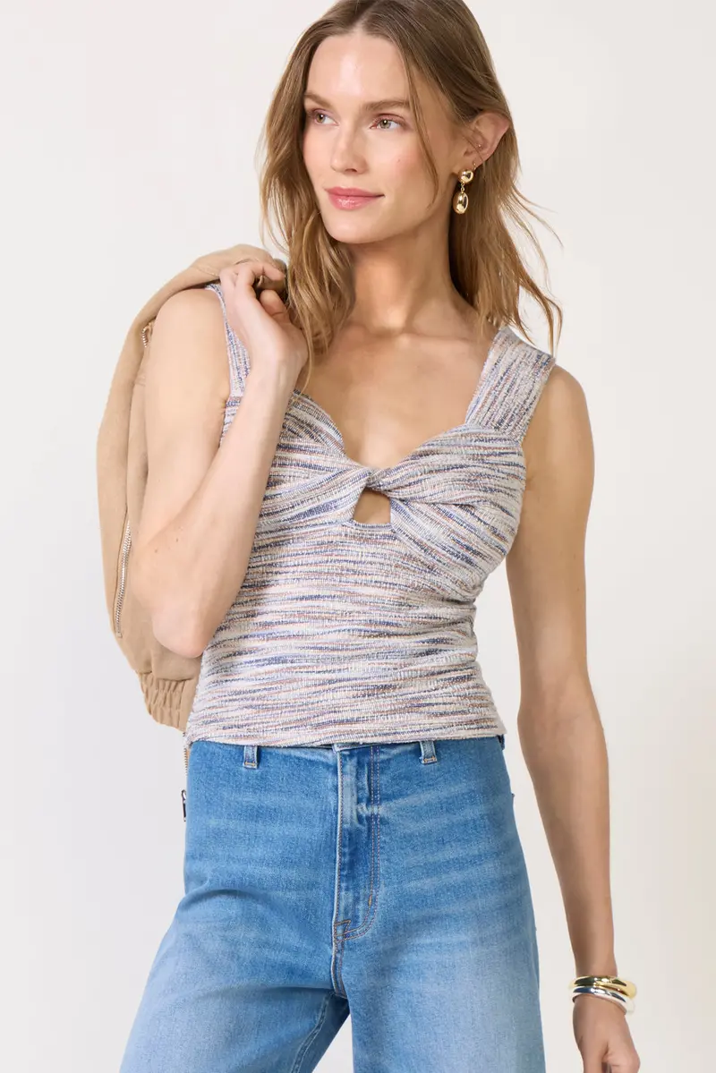 Women's Val Twist Front Tank Top 1