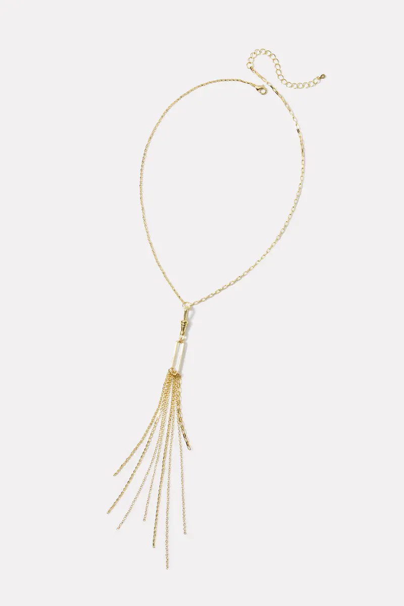 Women's Vera Tassel Long Necklace 1