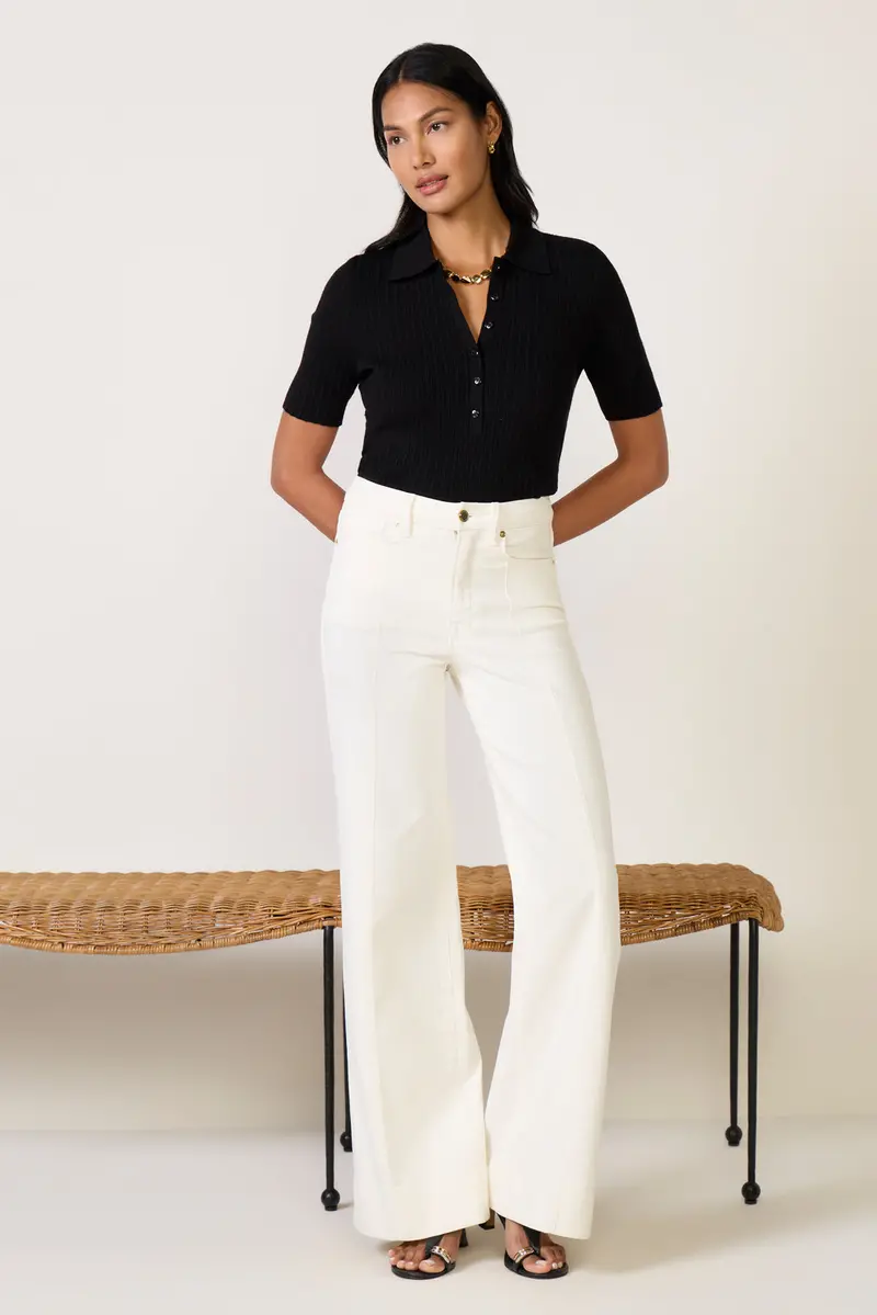 Women's Waist Palazzo Jeans 1