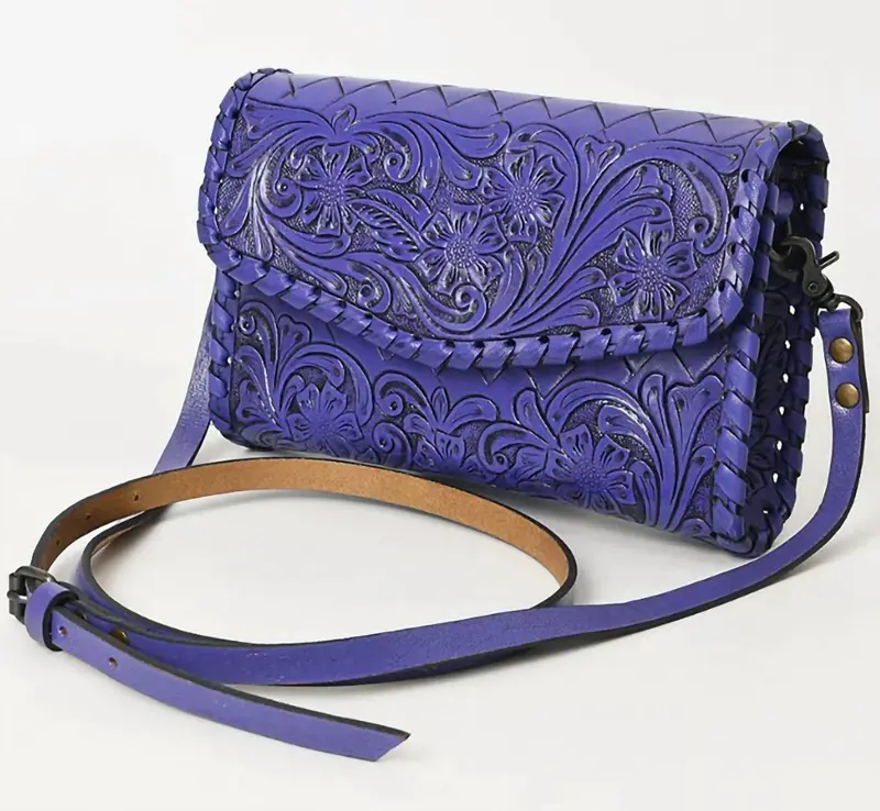 Women's Wallet Purse In Purple 1