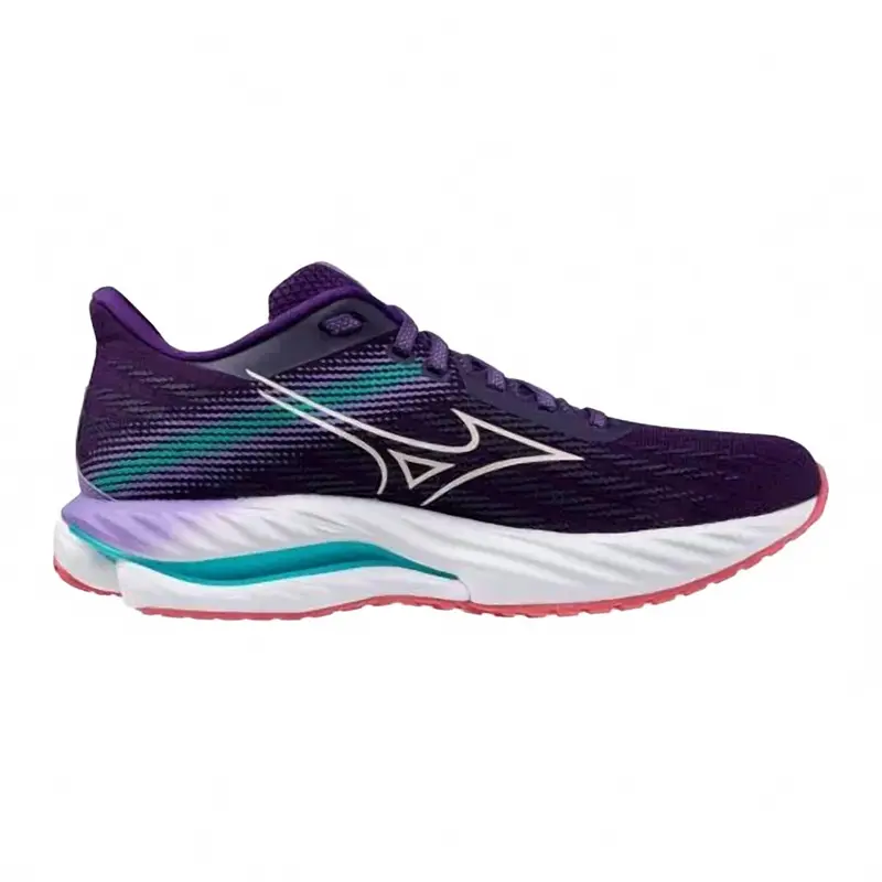 Women's Wave Inspire 21 Running Shoes In Vintage Indigo/White Camellia Rose 1