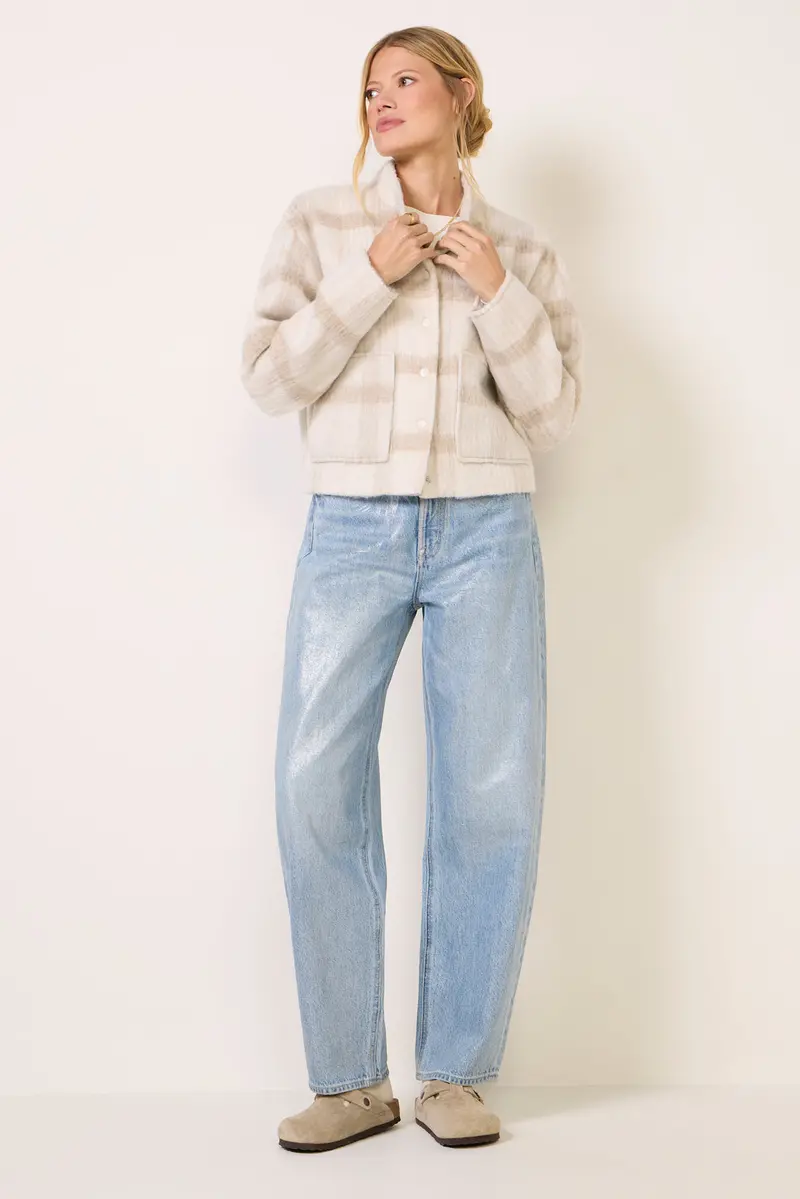 Women's Wes Sparkle Barrel Jean 1