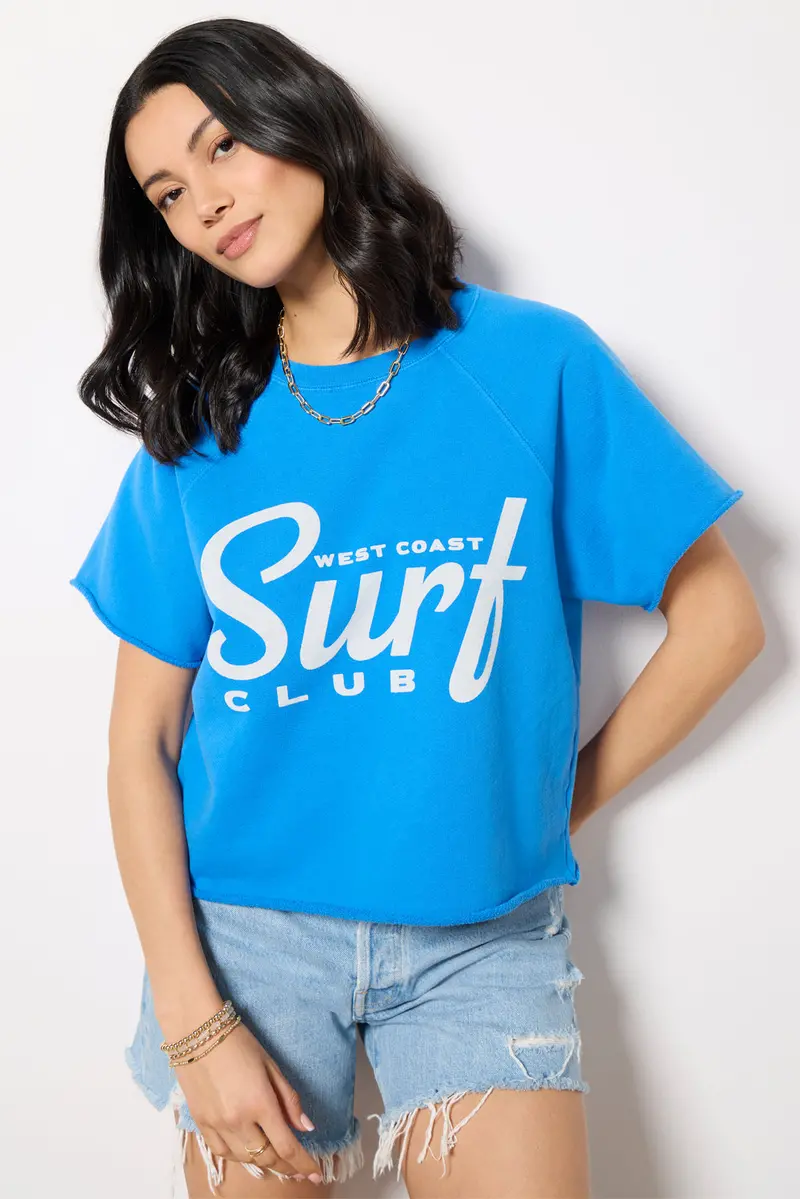 Women's West Coast Cutoff Sweatshirt 1