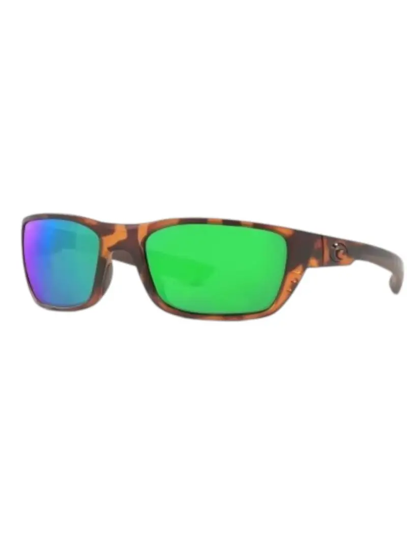 Women's Whitetip Reader Sunglasses In Matte Retro Tortoise/Green Mirror 580P 1