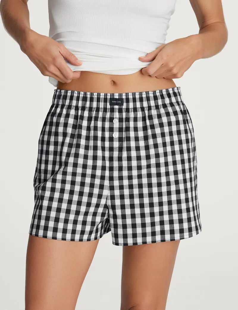 Women's Woven Boxer Short 1