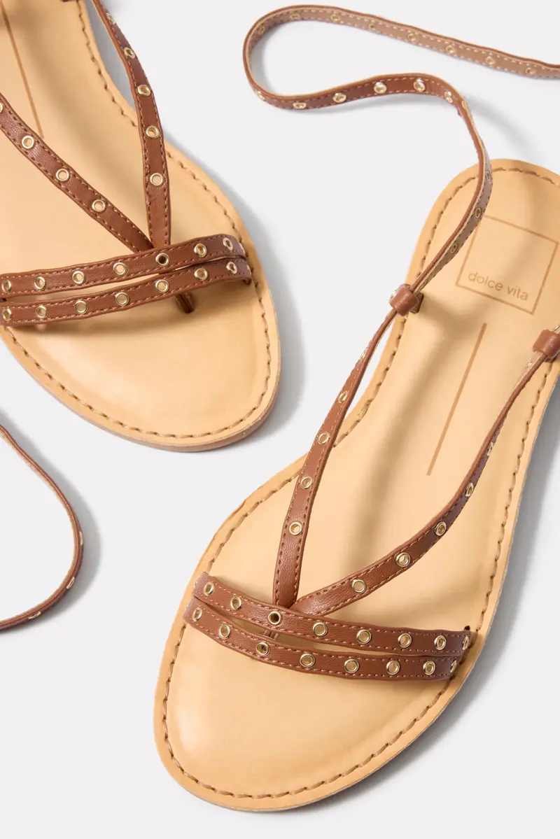 Women's Wynton Studded Wrap Sandals 1