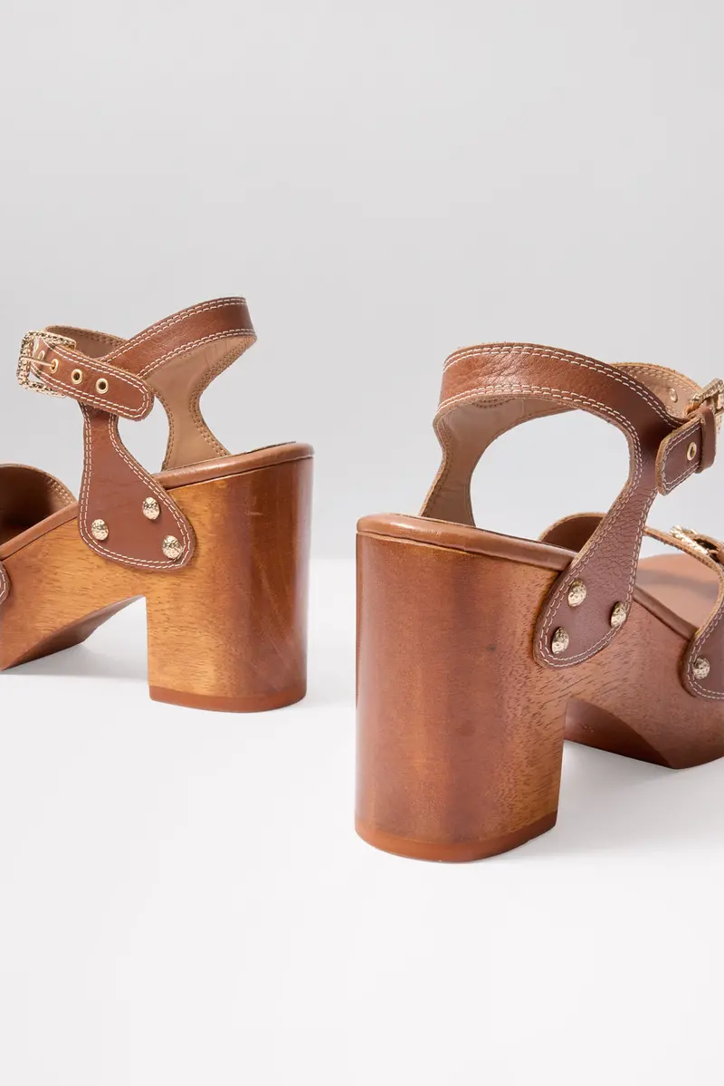 Women's Yandy Wood Sandals 3