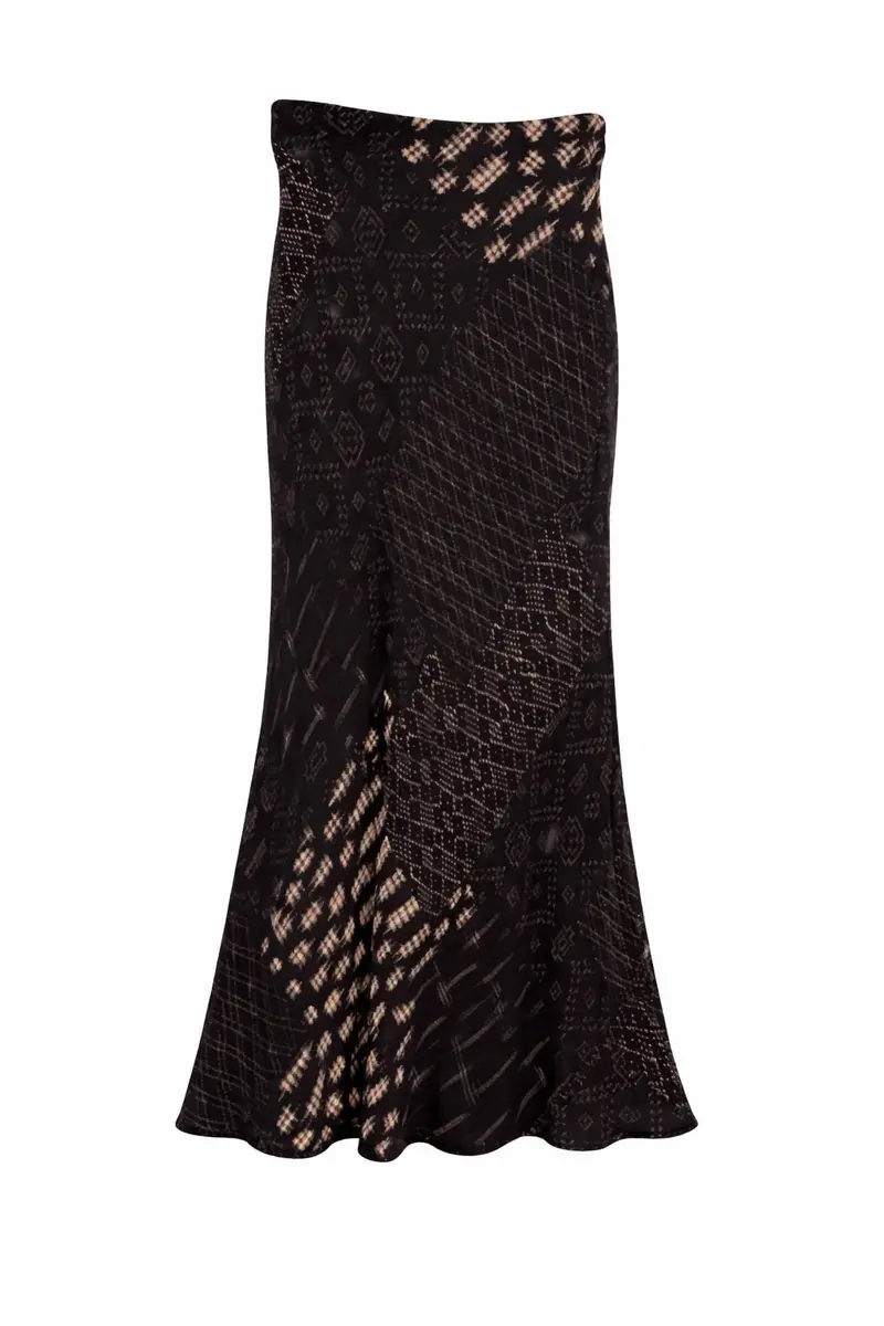 Women's Zarate Alice Maxi Skirt In Black 1