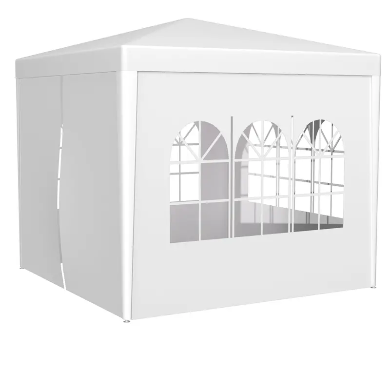 Wow Pioneer 10X10 Foot Heavy Duty Outdoor Party Tent 1