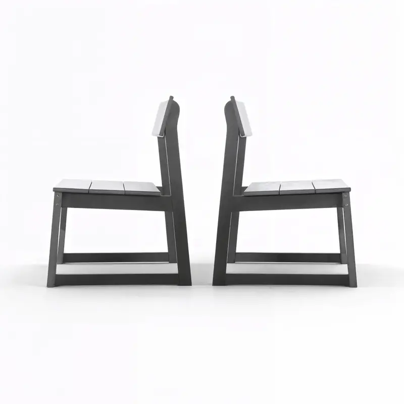 Wow Pioneer 2-Pack Outdoor Garden Modern Design Seating Chairs 1