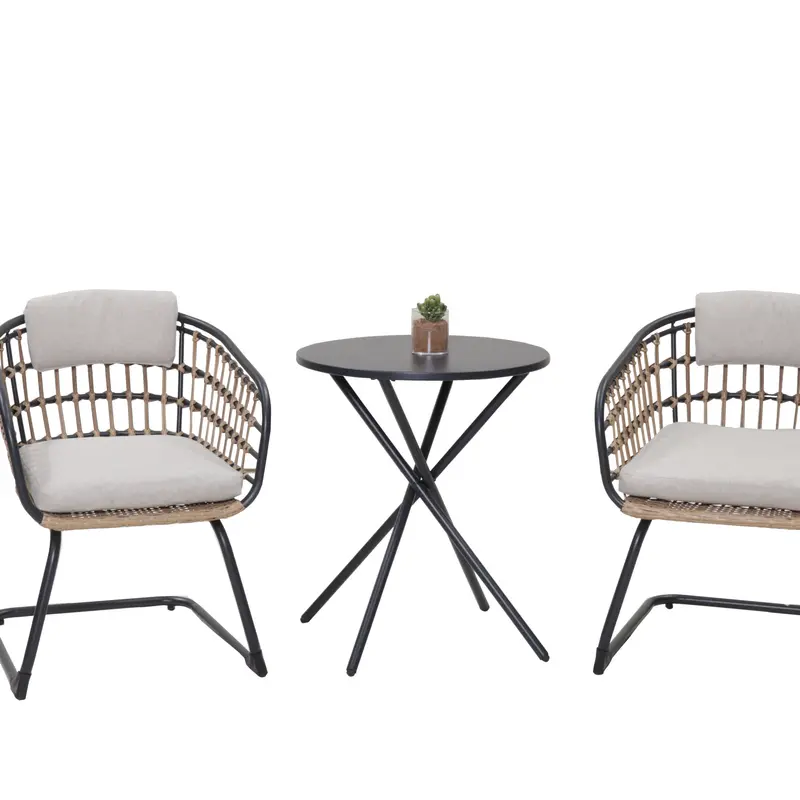 Wow Pioneer 2-Piece Outdoor Dining Chair Set For Patio Balcony And Garden Spaces 1