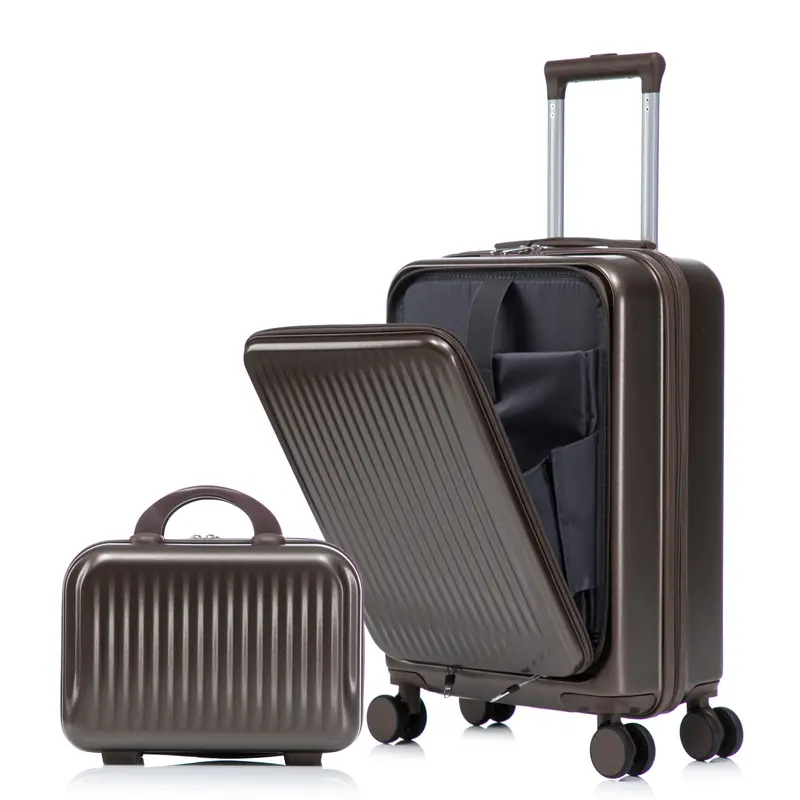 Wow Pioneer 2-Piece Travel Luggage Set With Matching Cosmetic Carry Case 1