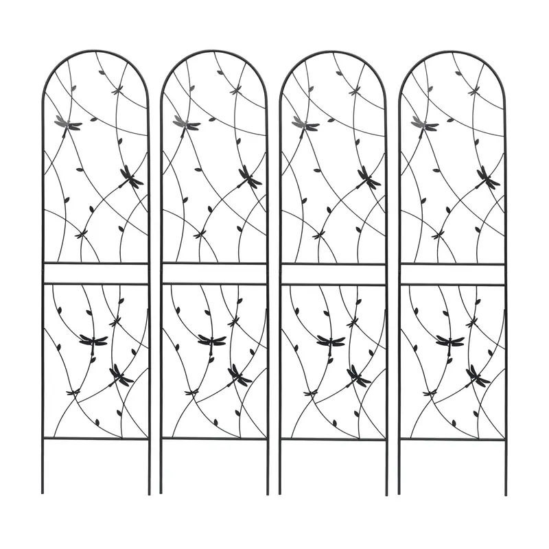 Wow Pioneer 4 Pack Garden Trellis For Climbing Plants Outdoor Flower Support 1