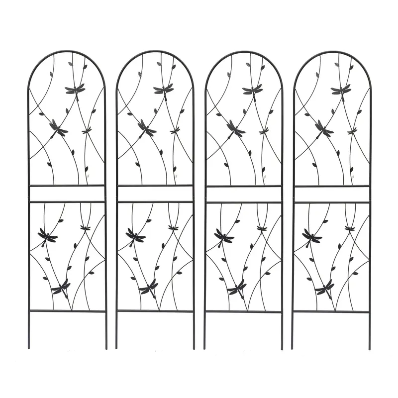 Wow Pioneer 4 Pack Garden Trellis For Outdoor Climbing Plant Support Structures 1