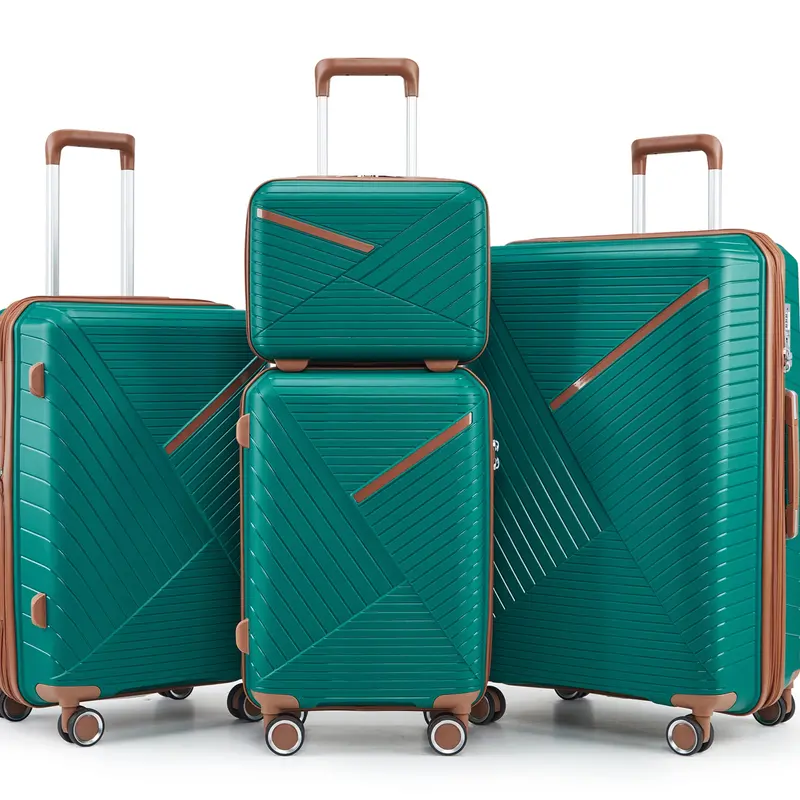 Wow Pioneer 4 Piece Expandable Travel Luggage Set For All Kinds Of Journeys 1