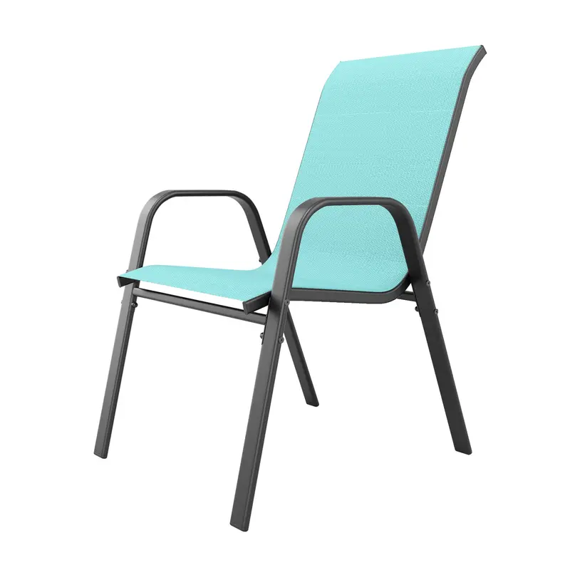 Wow Pioneer 6-Piece Outdoor Dining Chairs Set For Home And Commercial Use 1