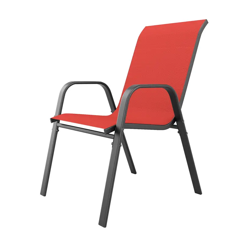 Wow Pioneer 6-Piece Outdoor Dining Chairs Set For Residential And Commercial Use 1