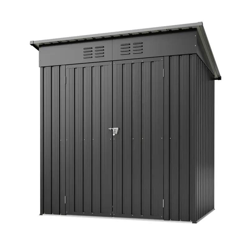 Wow Pioneer 6 X 4 Ft Outdoor Storage Shed For Garden Backyard Lawn 1