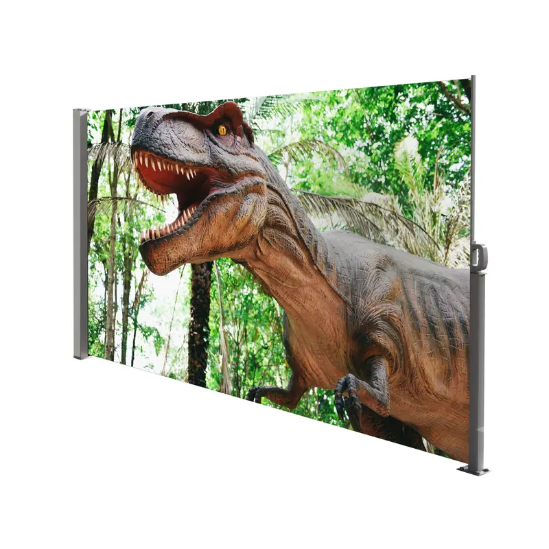Wow Pioneer 71 X 138 Inch Retractable Side Awning Screen For Outdoors 1