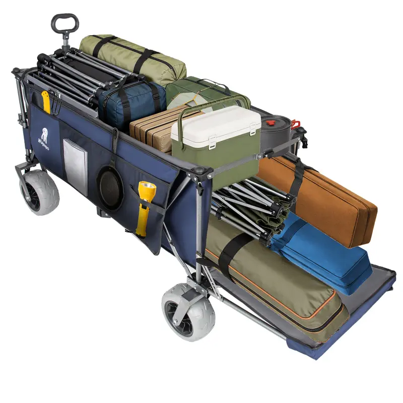 Wow Pioneer Extra Long Heavy Duty Universal Utility Wagon 1