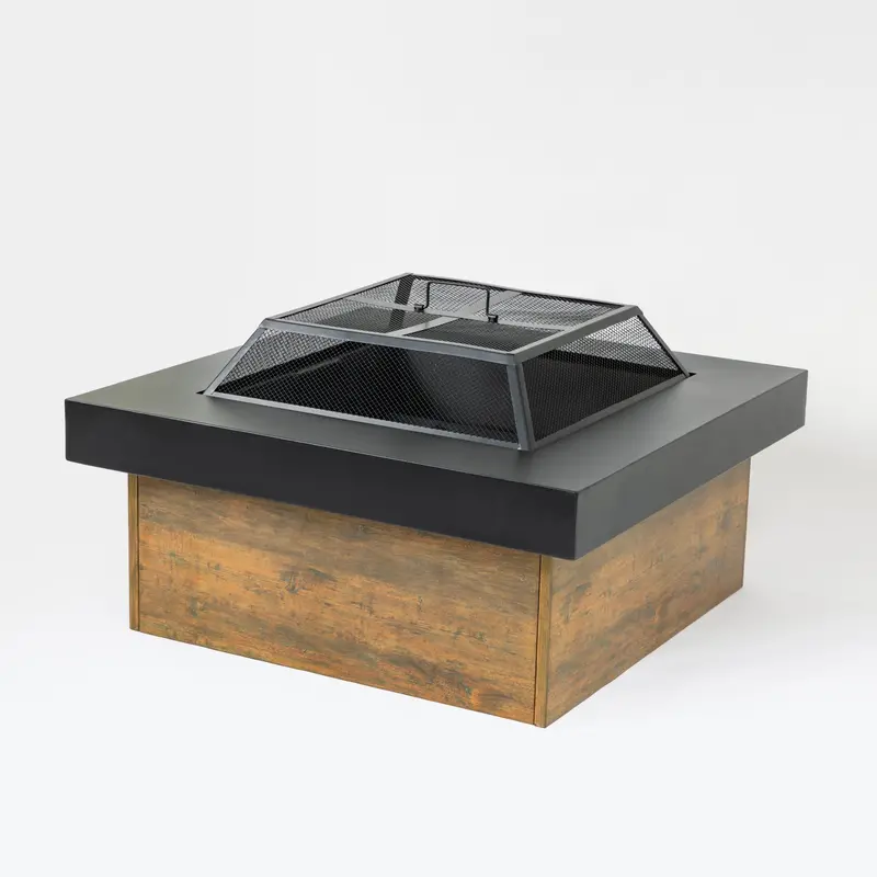 Wow Pioneer Fire Pit Table Suitable For Backyard And Patio Outdoor Gatherings 1