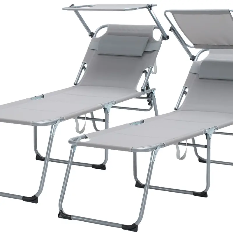 Wow Pioneer Folding Outdoor Reclining Lounge Chair For Various Relaxation Scenarios 1