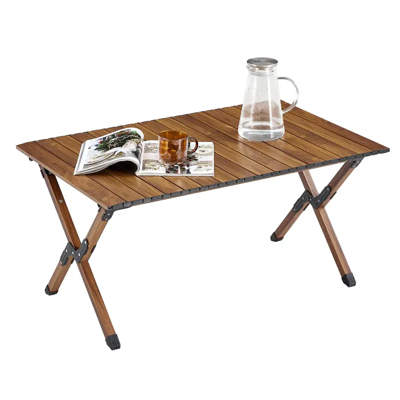 Wow Pioneer Folding Rectangular Roll-Up Table For Everyday Uses 1