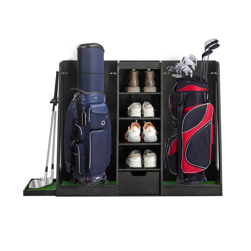Wow Pioneer Golf Bag Organizer Storage Rack For Golf Equipment And Gear 1
