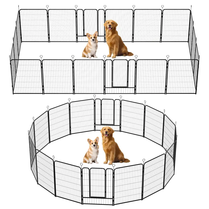 Wow Pioneer Heavy-Duty Metal Pet Exercise Playpen 1