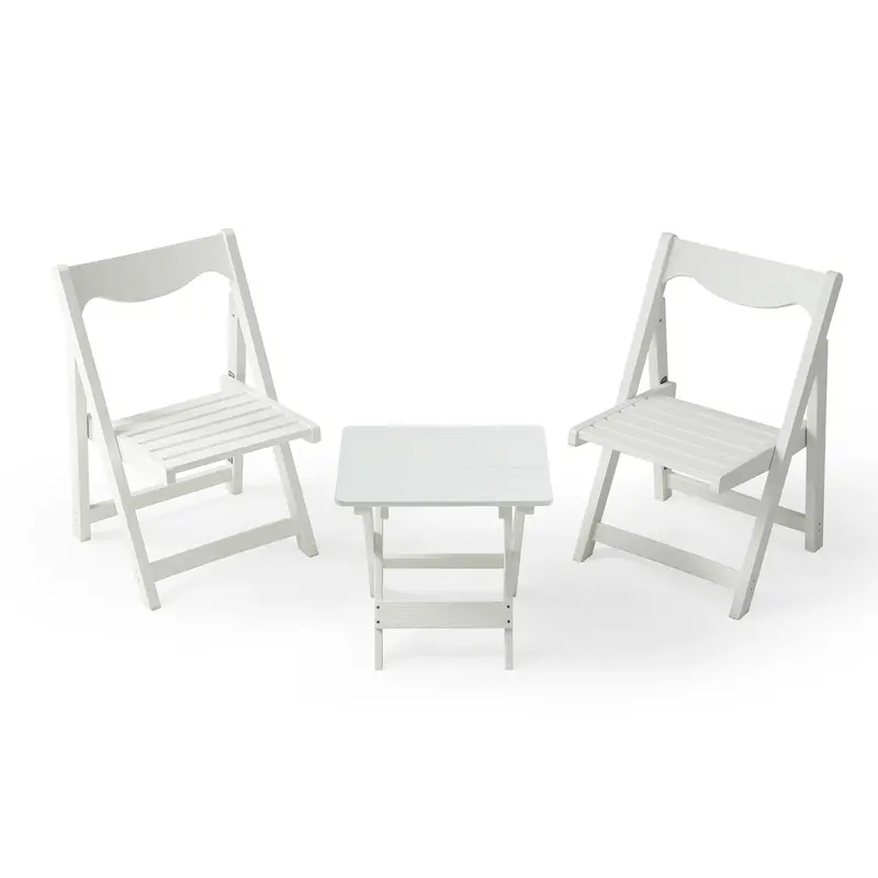 Wow Pioneer Hips Foldable Outdoor Bistro Set With Table 1