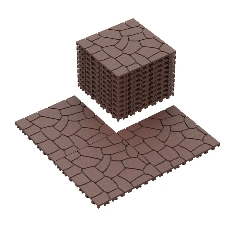 Wow Pioneer Interlocking 12 Inch Patio Deck Tiles For Flooring 1