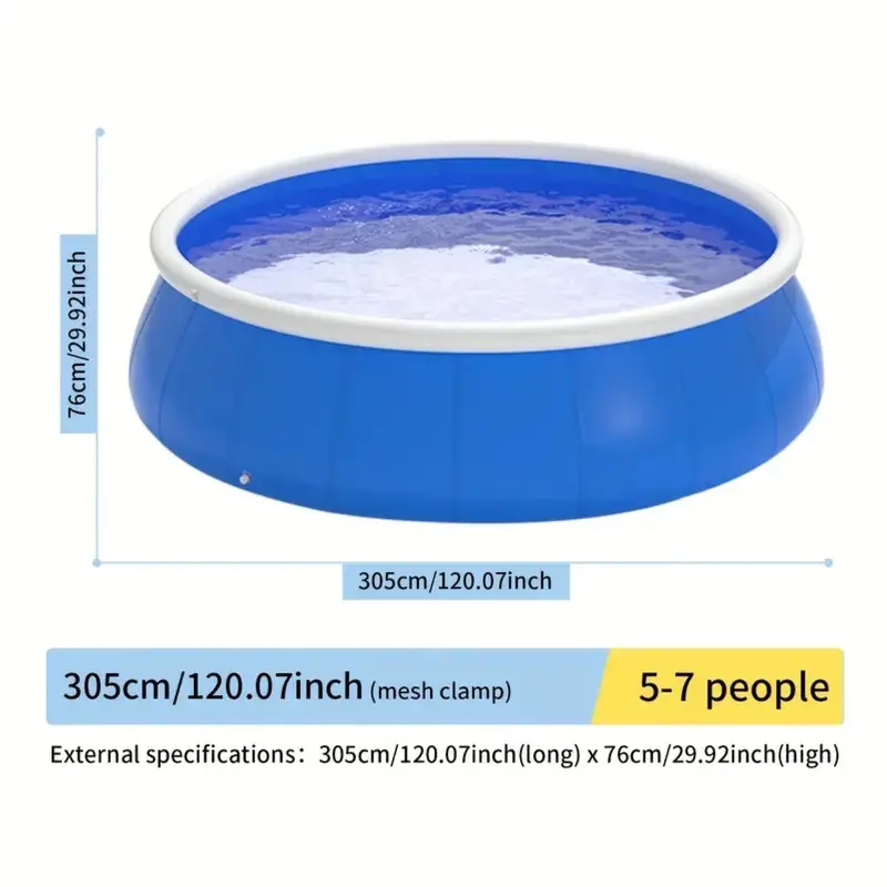 Wow Pioneer Large Inflatable Swimming Pool For Home Outdoor Leisure Activities 1