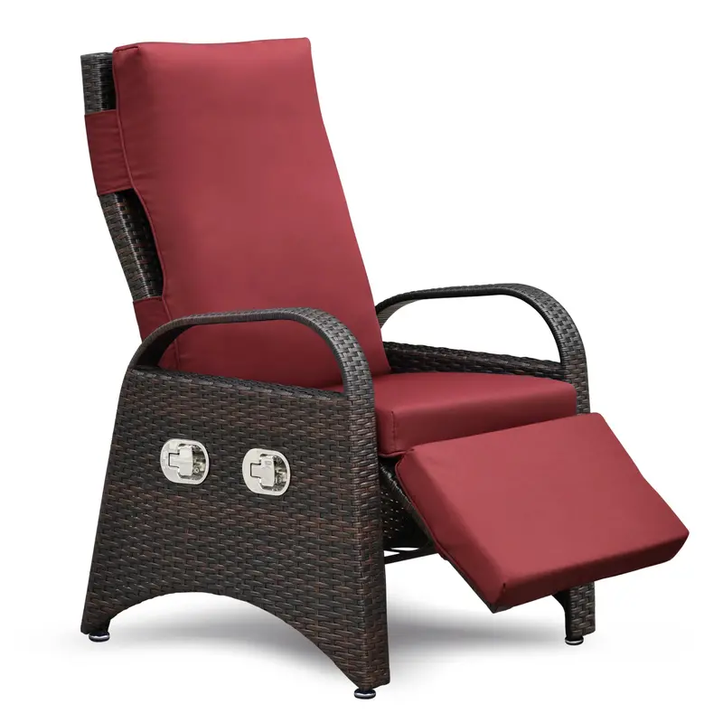 Wow Pioneer Outdoor Patio Reclining Lounge Chair For Leisure And Relaxation 1