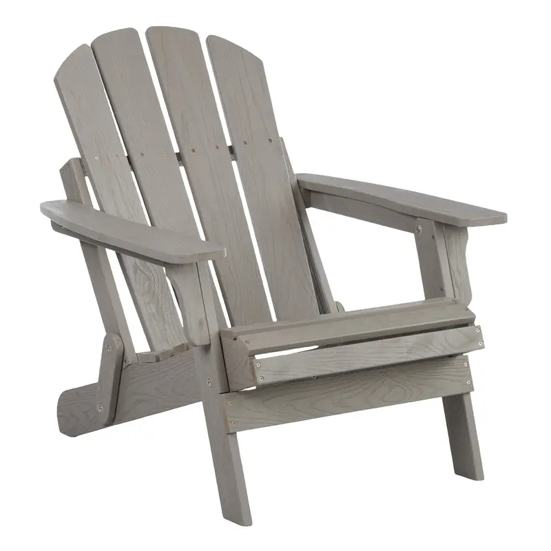 Wow Pioneer Oversize Folding Adirondack Chair Suitable For All Outdoor Relaxation Uses 1
