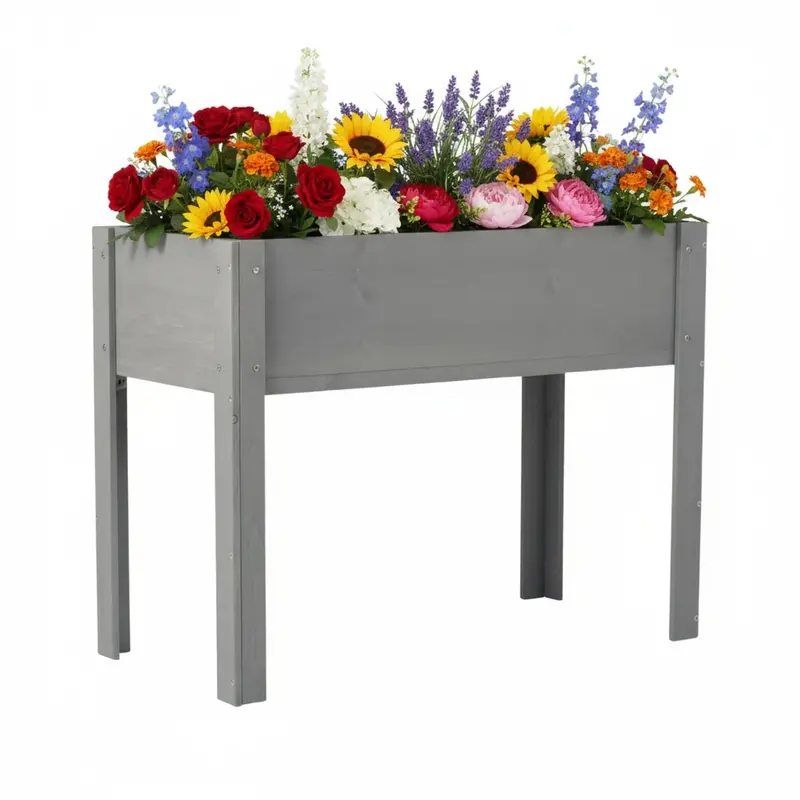 Wow Pioneer Raised Garden Bed With Legs Elevated Planter Box For Gardening 1