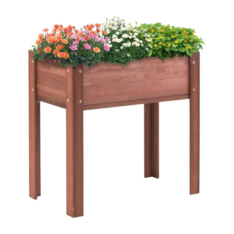 Wow Pioneer Raised Garden Bed With Legs Elevated Planter Box Suitable For Home Use 1