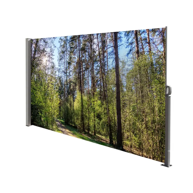 Wow Pioneer Retractable Side Awning Screen For Home Outdoor Use 1