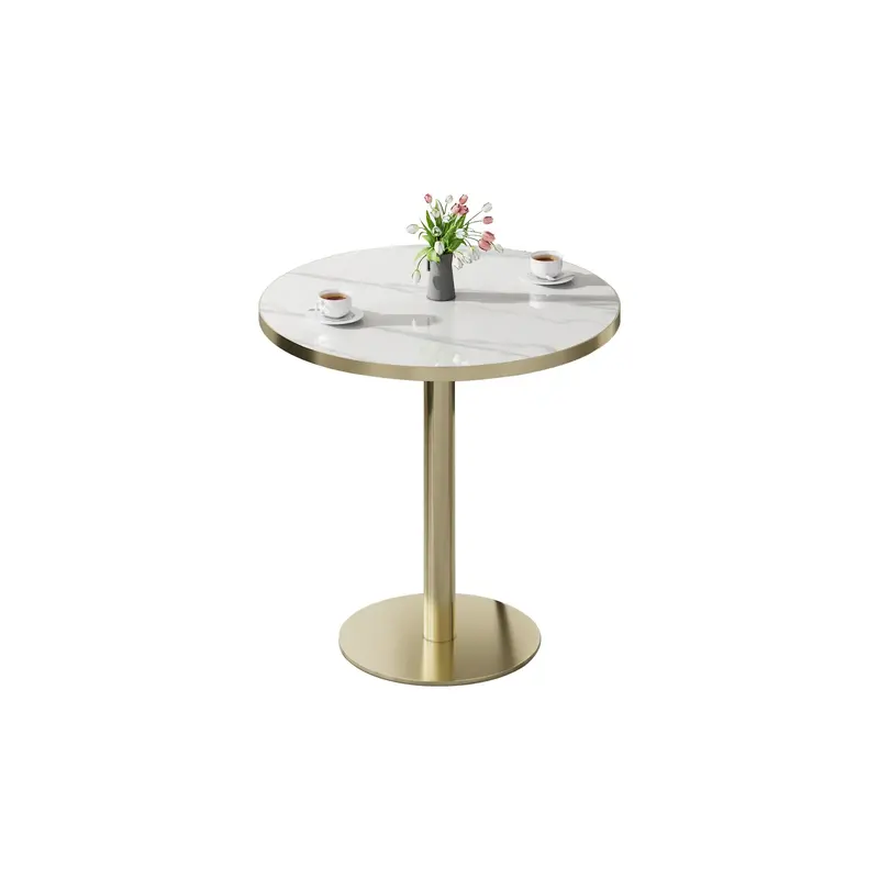 Wow Pioneer Round Modern Dining Bistro Tulip Table 31.5 Inches 1