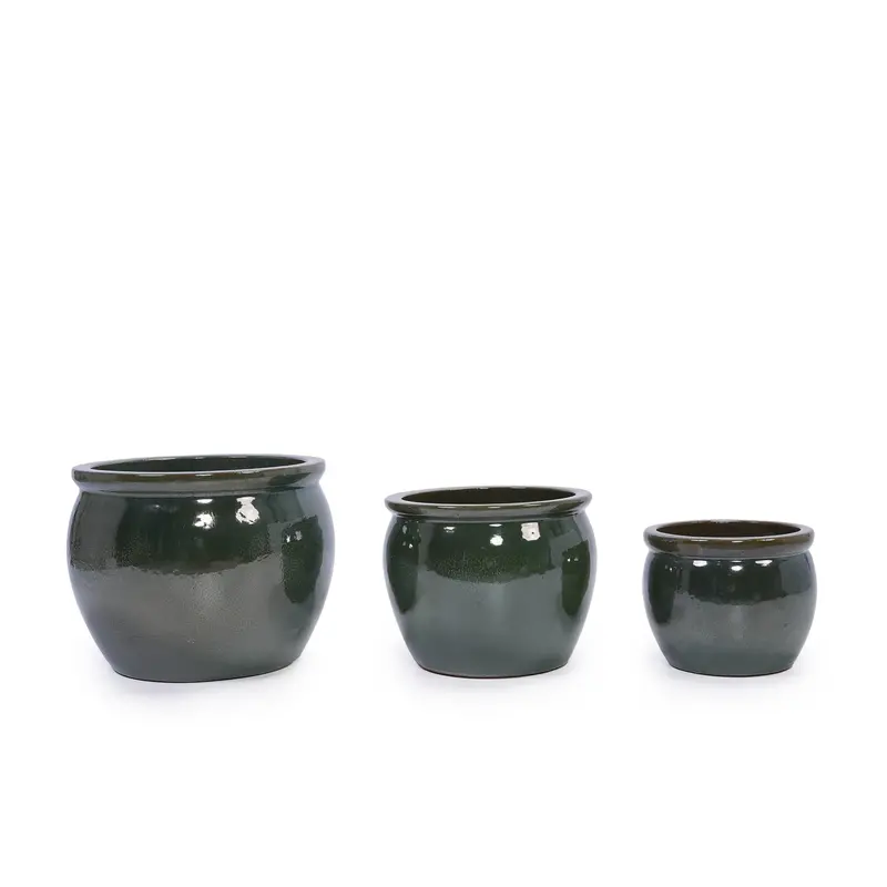 Wow Pioneer Set Of 3 Assorted Size Plant Pots For Indoor And Outdoor Use 1