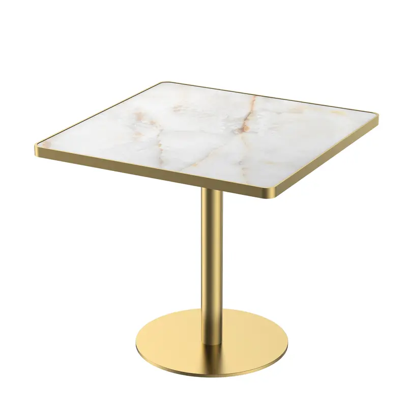 Wow Pioneer Square Modern Dining Table 31.5 Inch Compact Bistro Tulip Table 1