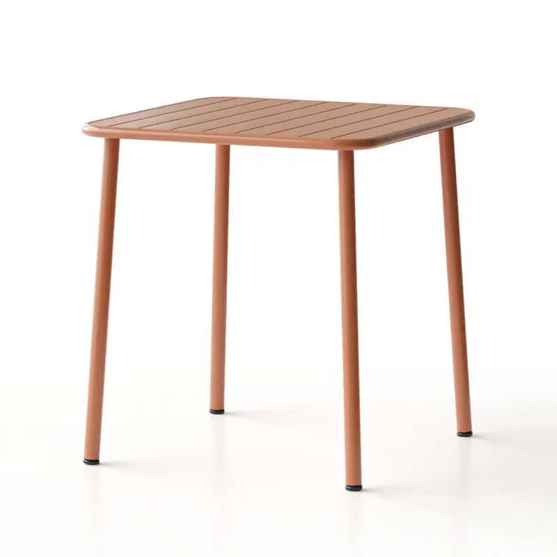 Wow Pioneer Square Outdoor Table For Courtyard Balcony Patio And Garden Spaces 1