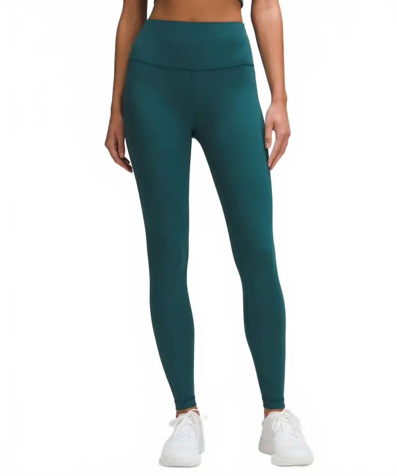 Wunder Train High Rise Tight 28 Leggings In Storm Teal 1