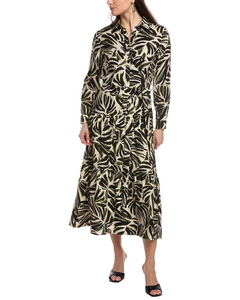 Yal New York Printed Shirtdress 1