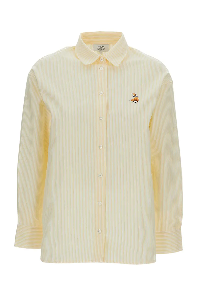 Yellow Dreaming Fox Casual Shirt 1