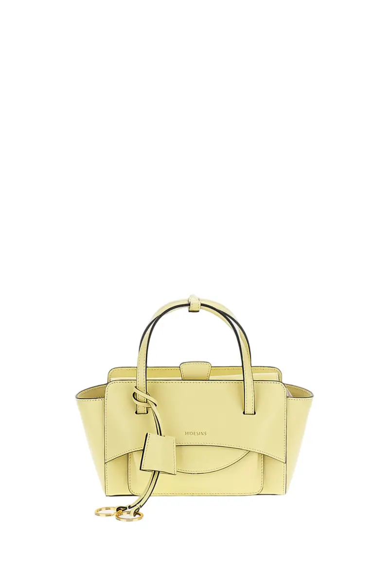 Yellow Flap S Leather Crossbody Bag 1