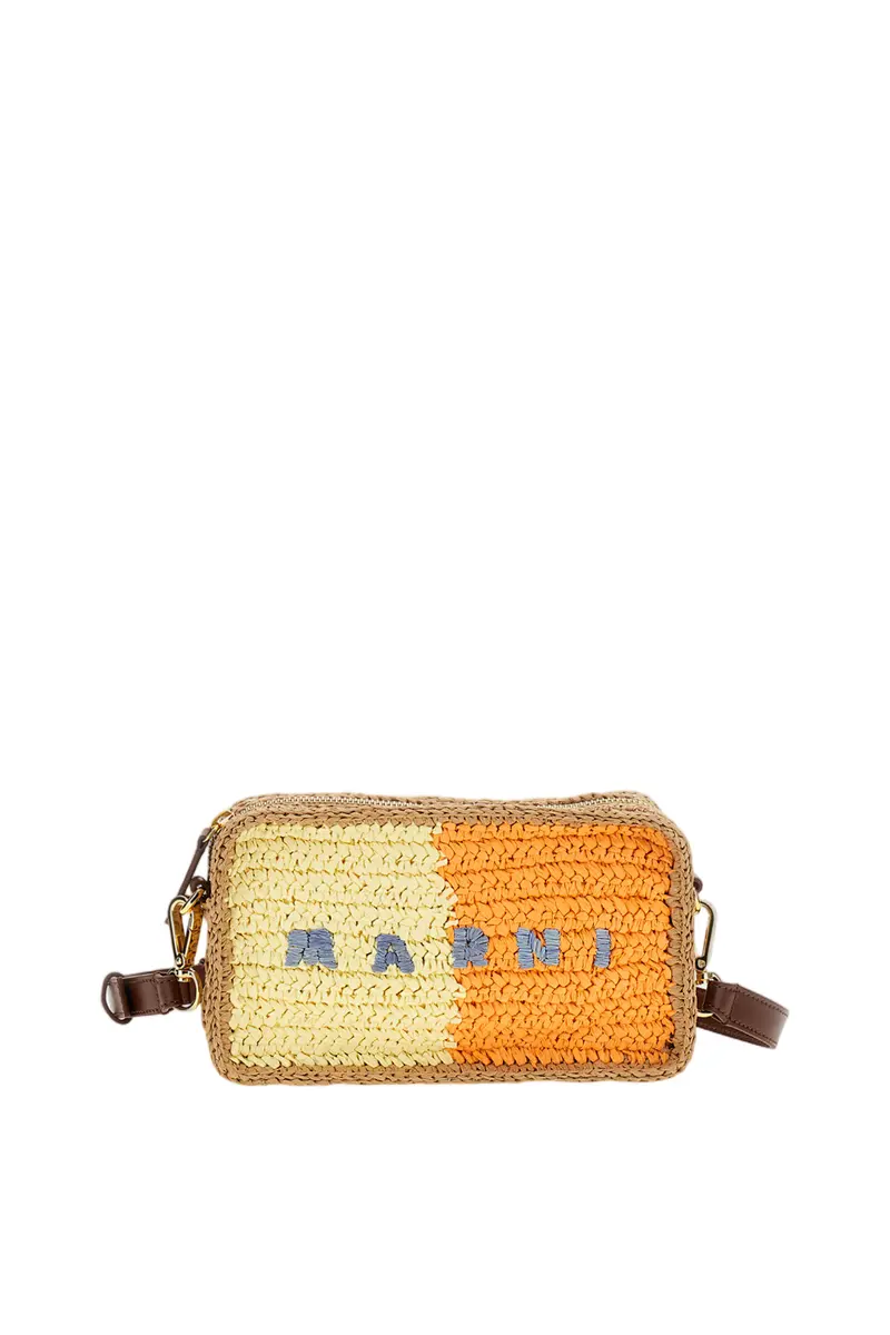 Yellow Orange Seaside Camera Bag 1