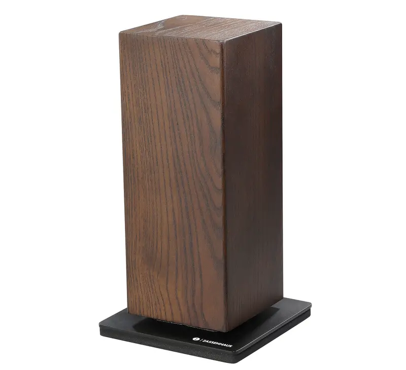 Zassenhaus Magnetic Spinning Wood Knife Block For Counter 1